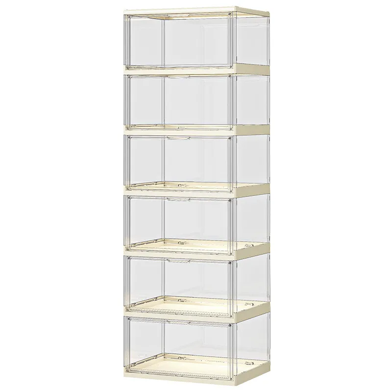 Shoe Box Display - Armário de Sapatos Dobrável em Acrílico