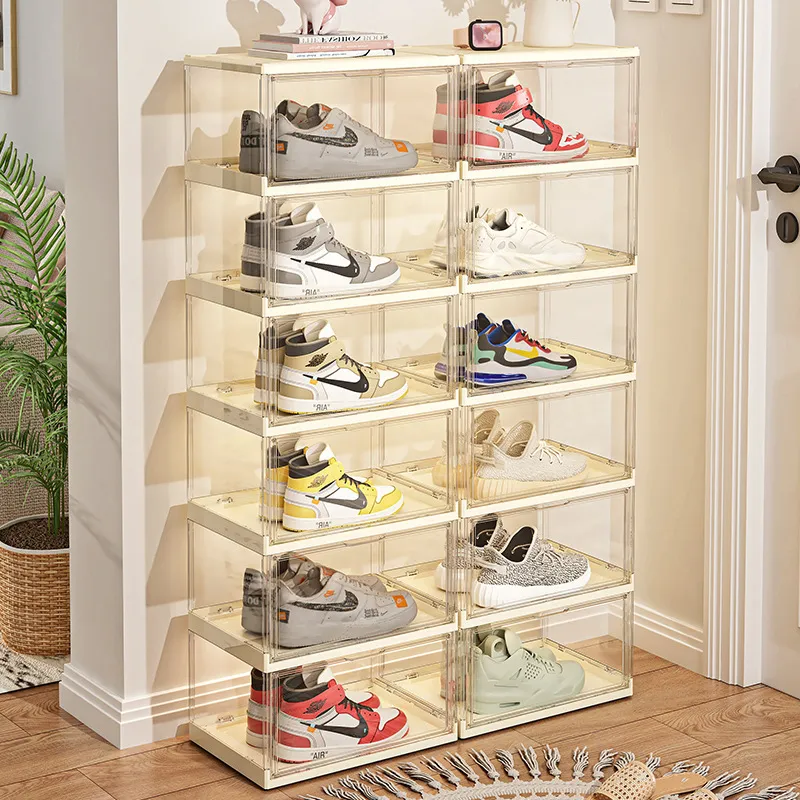 Armário de Sapatos Dobrável em - Shoe Box Display avaliação e preço