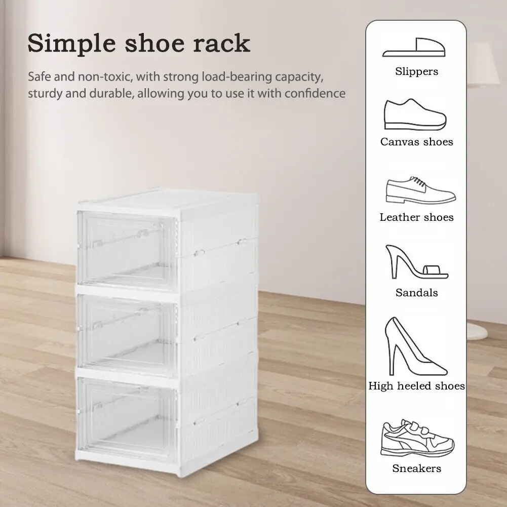 Caixa de armazenamento de sapa - Shoe Box Display avaliação e preço