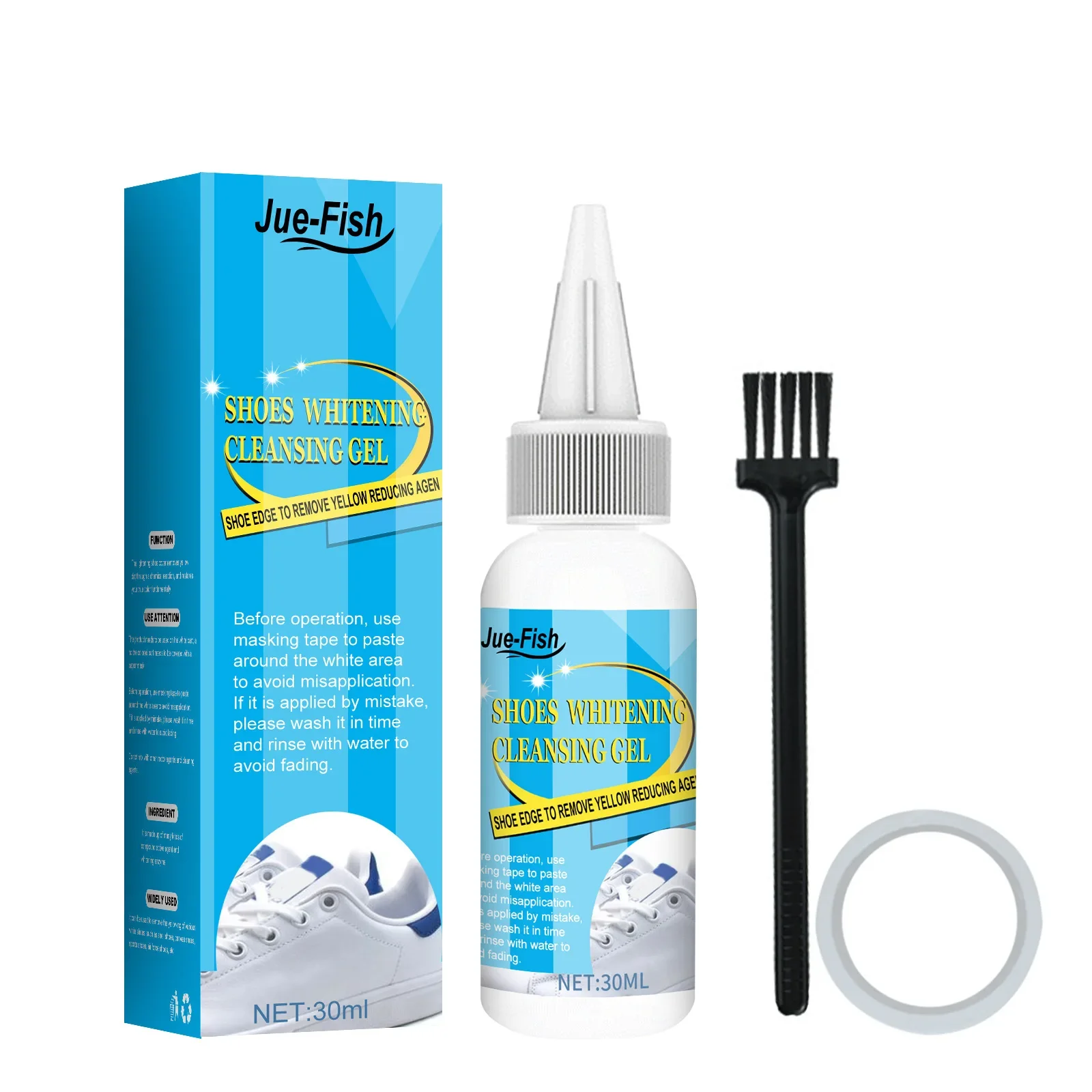 Sapatos brancos Gel De Limpeza - Sneaker Care Cleaning Kit avaliação e preço