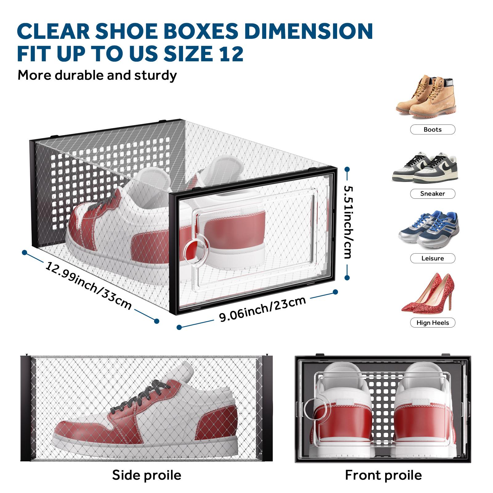12/24 Peças Caixas de Sapatos  - Shoe Box Display avaliação e preço