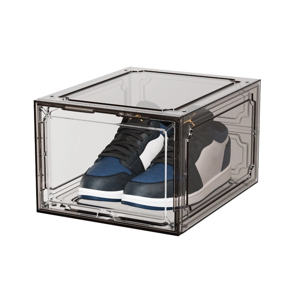 Nova Caixa Transparente para T - Shoe Box Display avaliação e preço