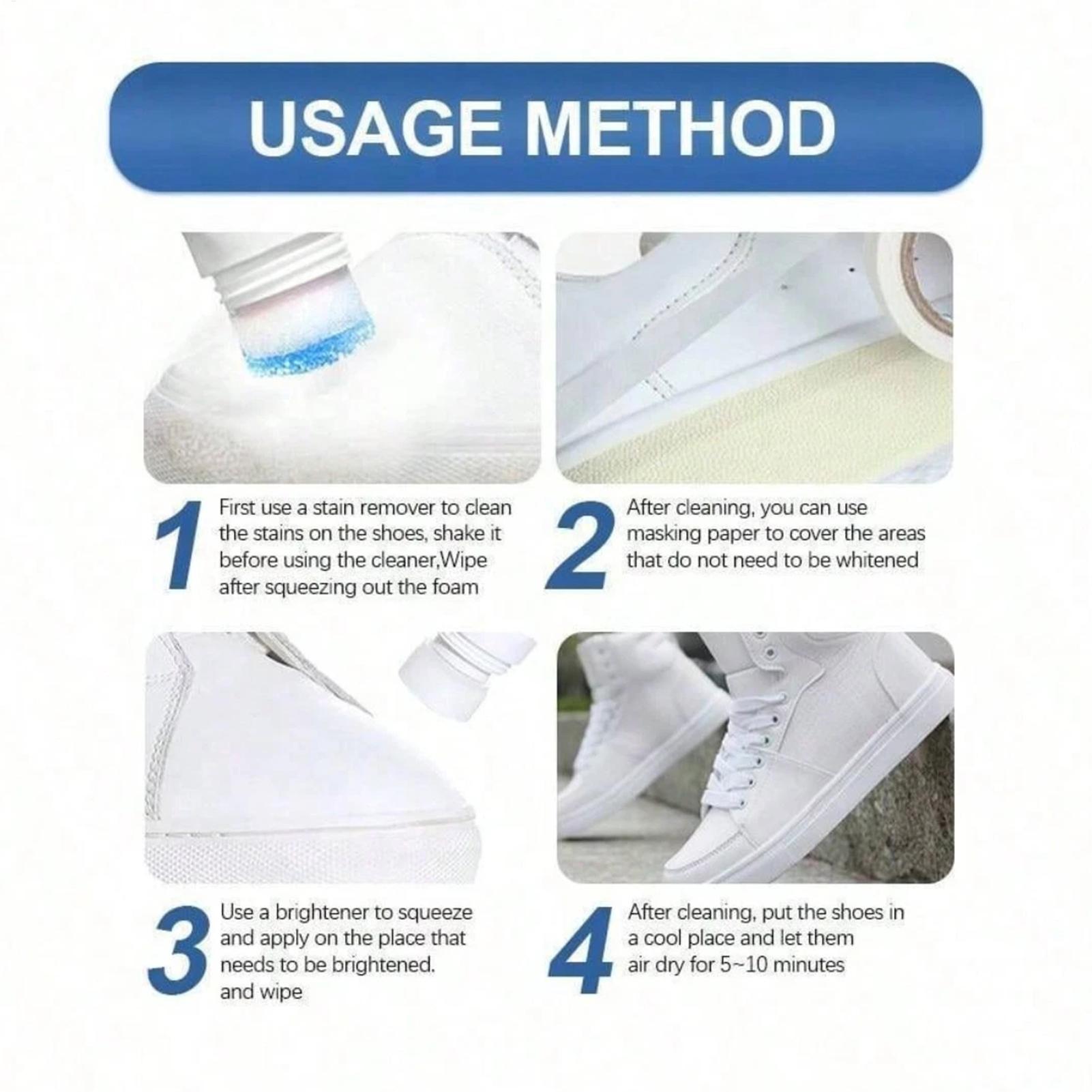 Removedor de Manchas para Calç - Sneaker Care Cleaning Kit avaliação e preço