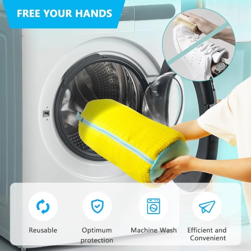 Saco para Lavar Sapatos na Máq - Sneaker Care Cleaning Kit avaliação e preço