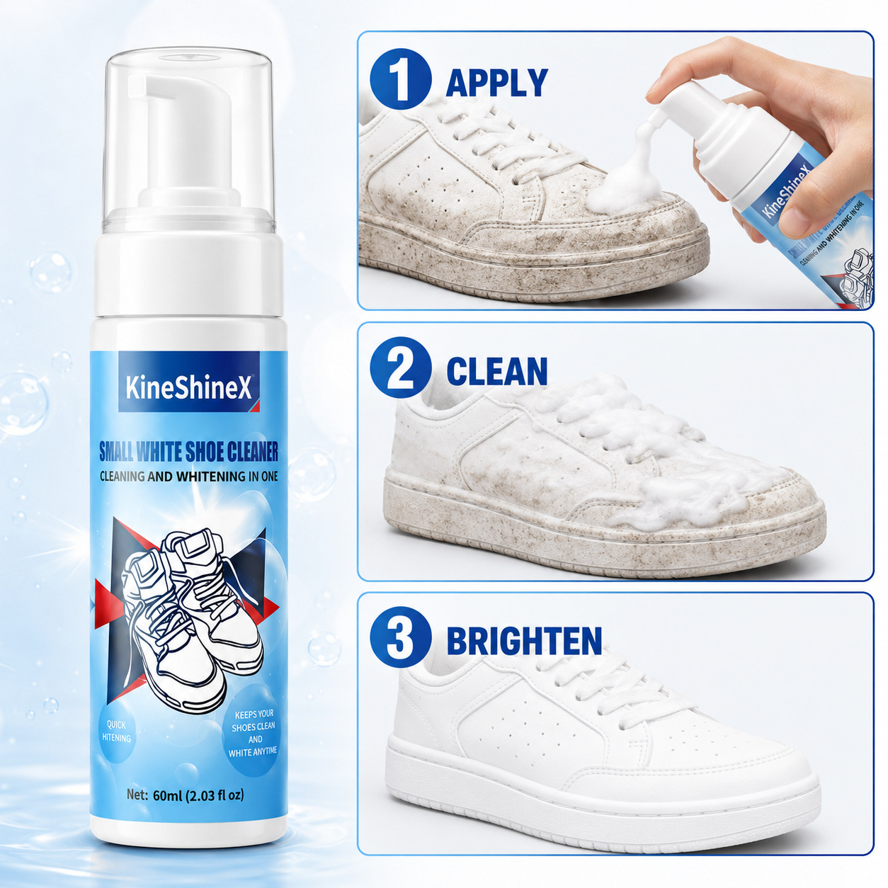 Kits de Limpeza de Calçados Gi - Sneaker Care Cleaner avaliação e preço