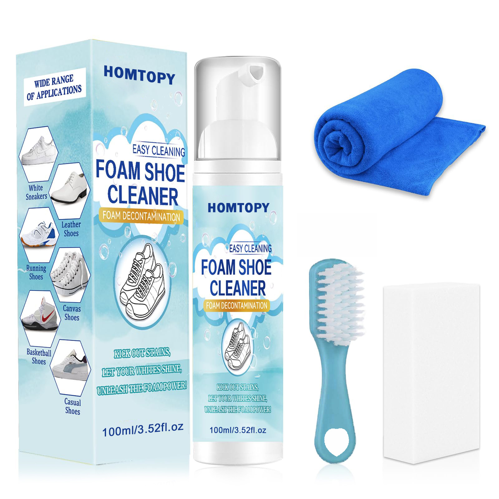 Kit de limpeza de sapatos, lim - Sneaker Care Cleaning Kit avaliação e preço