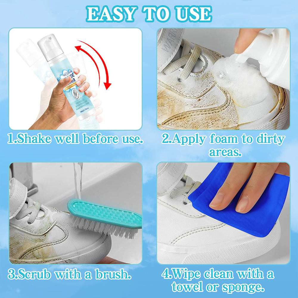 Kit de limpeza de sapatos, lim - Sneaker Care Cleaning Kit avaliação e preço